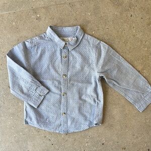 Zara Baby Button Down Shirt size 18/24 months